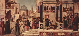 Painting Cycle of the Chapel of the Scuola di San Giorgio degli Schiavoni by Vittore Carpaccio